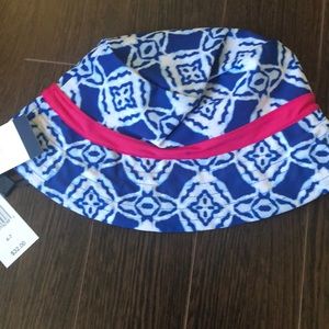 Girl’s reversible swim hat
